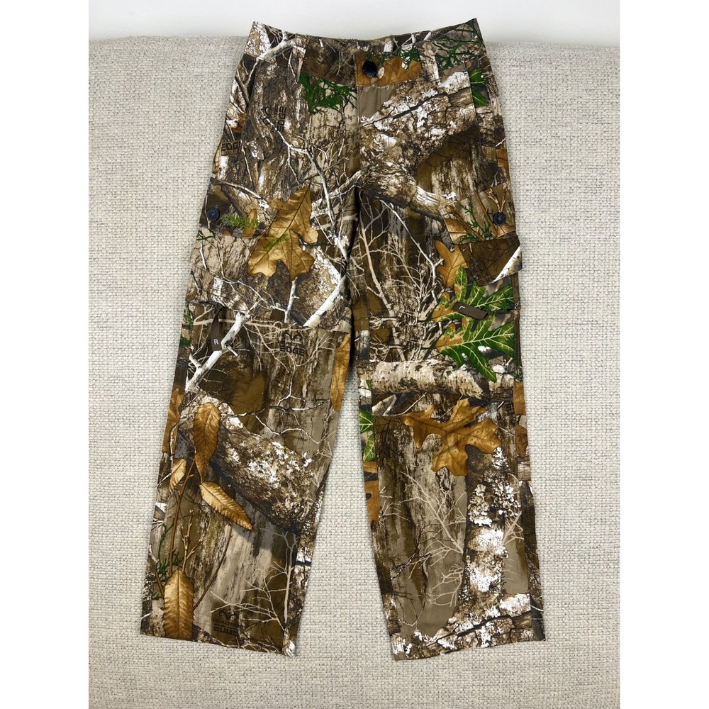 Magellan Pant Kid ExtraSmall Realtree Edge Camo Convertible Cargo Turkey Hunting